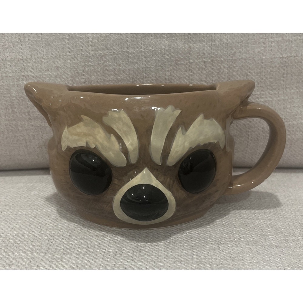 MARVEL ROCKET Guardians Of The Galaxy Funko Pop! Ceramic Coffee‎ Mug Cup 16 oz
